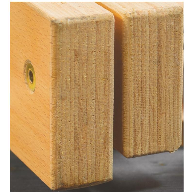 Rete Elettrica per Materassi WOOD MANUALE - Multistrato in Legno di Faggio (VARIE MISURE) Italia