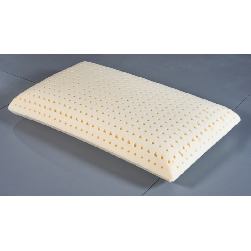 Cuscino LATTEX AIR Guanciale in Lattice Traspirante Jersey Cotone Anallergico Promozione