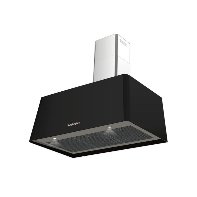 Lofra Rainbow Nero Cappa aspirante a parete 600 m³/h A Offerte