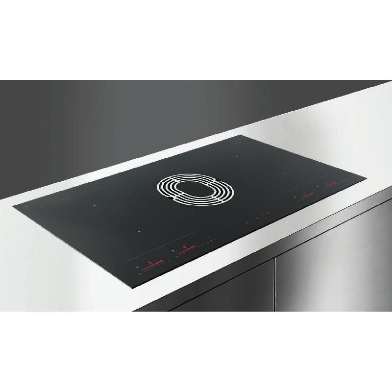 ESISTYLE E048000039 piano cottura induzione con cappa integrata SHAPE ONE - Vetro nero RG Qualità Garantita