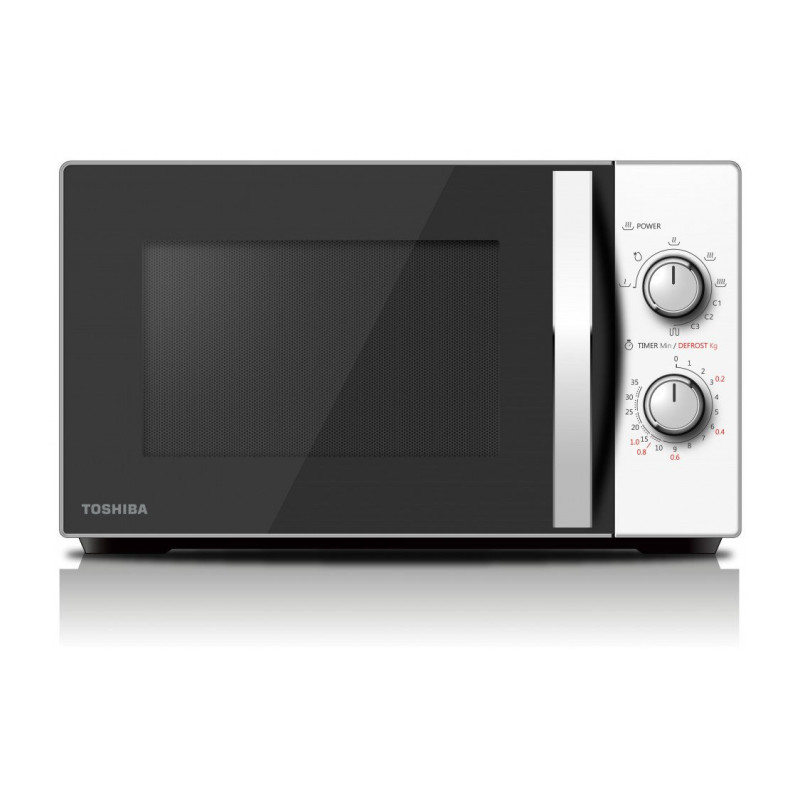 Toshiba MW-MG20P Superficie piana Microonde combinato 20 L 800 W Nero Bianco Saldi Di Fabbrica