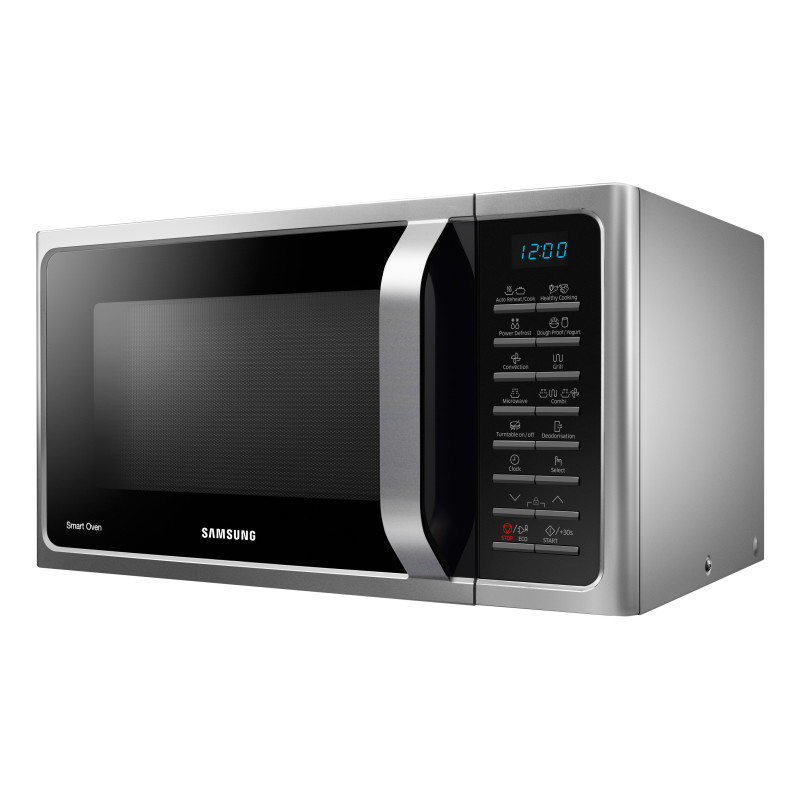 Samsung MC28H5015AS Superficie piana Microonde combinato 28 L 900 W Nero Argento Negozio