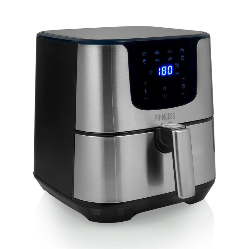 Princess 182060 Singolo 5 5 L Indipendente 1700 W Friggitrice ad aria calda Argento Qualità