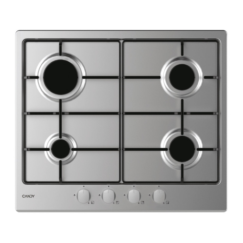 Candy Timeless CDOY6GRX Acciaio inox Da incasso 59 cm Gas 4 Fornello(i) Promozione