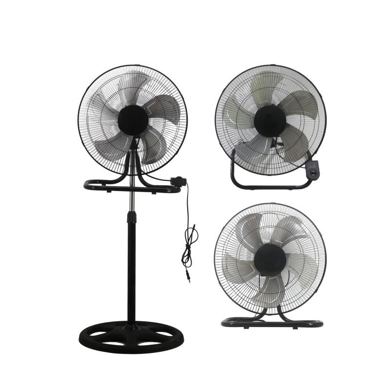 Pyramidea VPM45 ventilatore Nero Acciaio inox Soddisfazione Garantita