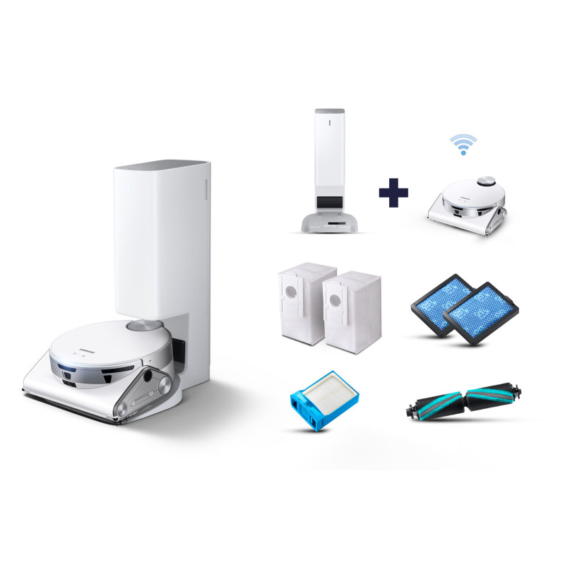 Samsung Robot Aspirapolvere Jetbot AI+ VR50T95735W Convenienza