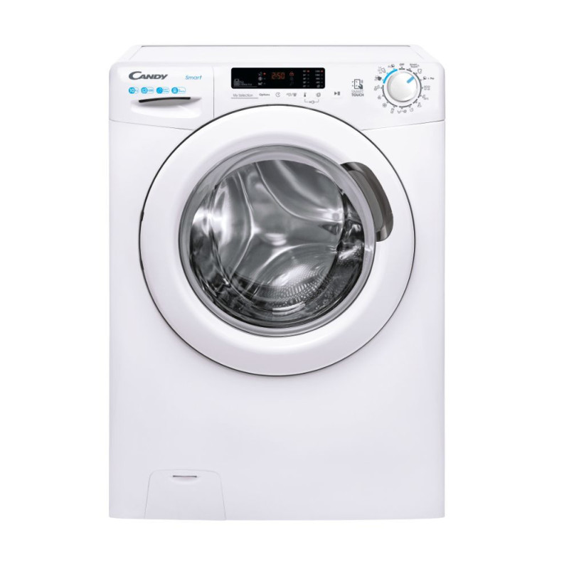 Candy Smart CS 12102DW4/1-S lavatrice Caricamento frontale 10 kg 1200 Giri/min Bianco Presa