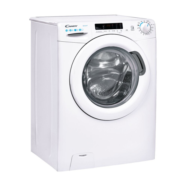 Candy Smart CS 12102DW4/1-S lavatrice Caricamento frontale 10 kg 1200 Giri/min Bianco Presa