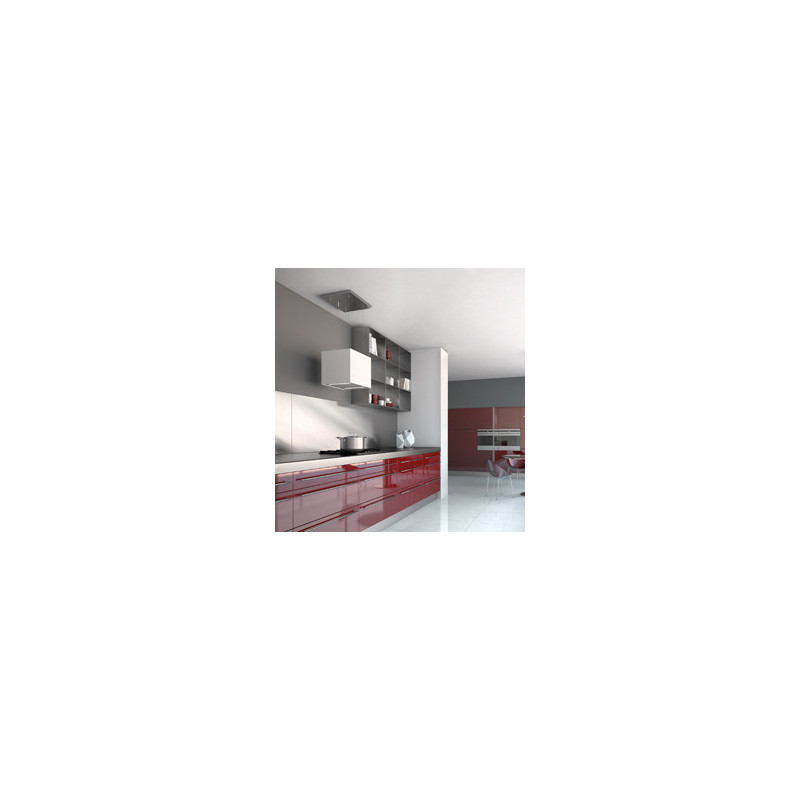 FABER S.p.A. Lybra Cappa aspirante a isola Acciaio inox Bianco 520 m³/h 2025