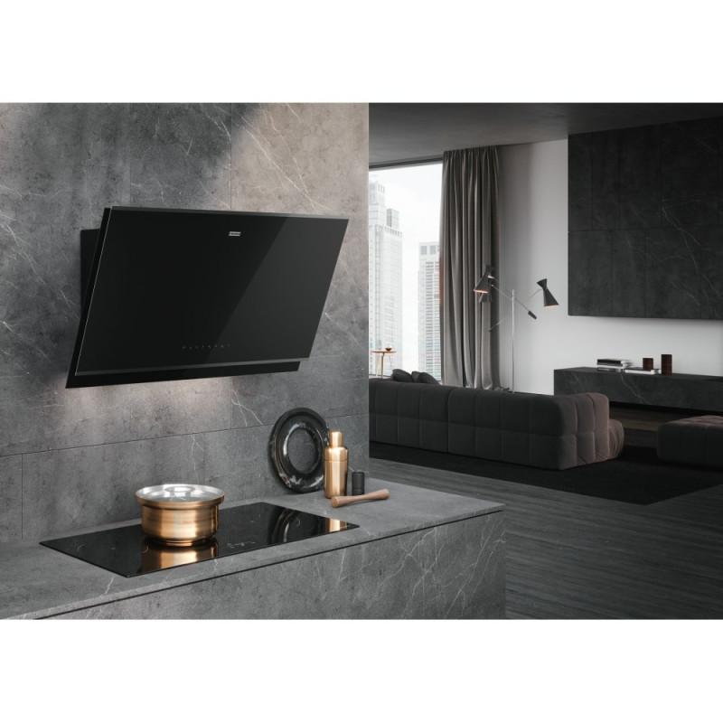 Franke FMY PRO 907 FM BK/BK MATT KL Cappa aspirante a parete Nero Grigio 450 m³/h A++ Ultimo giorno