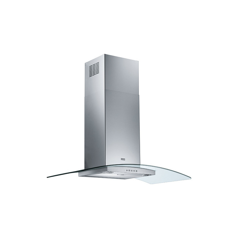 Franke T-Glass Curved FGC 925 XS NP Cappa aspirante a parete Acciaio inox 700 m³/h B Promozione Limitata