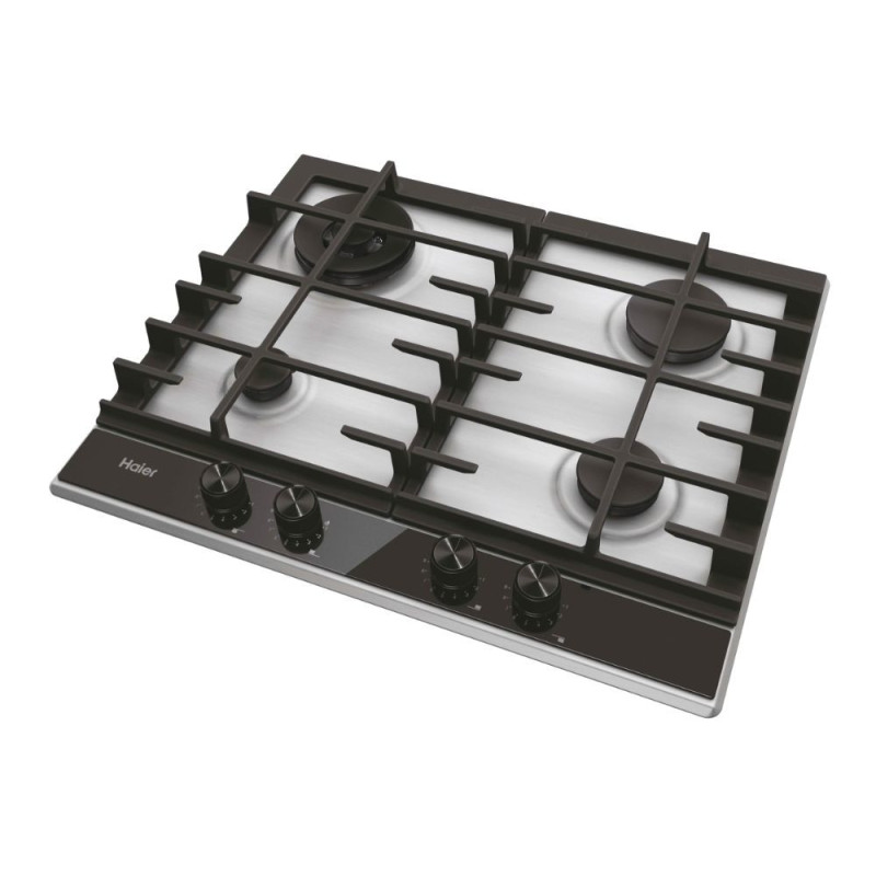 Haier Series 4 HAHG6BR4XH Acciaio inox Da incasso 59.5 cm Gas 4 Fornello(i) Saldi Di Fabbrica