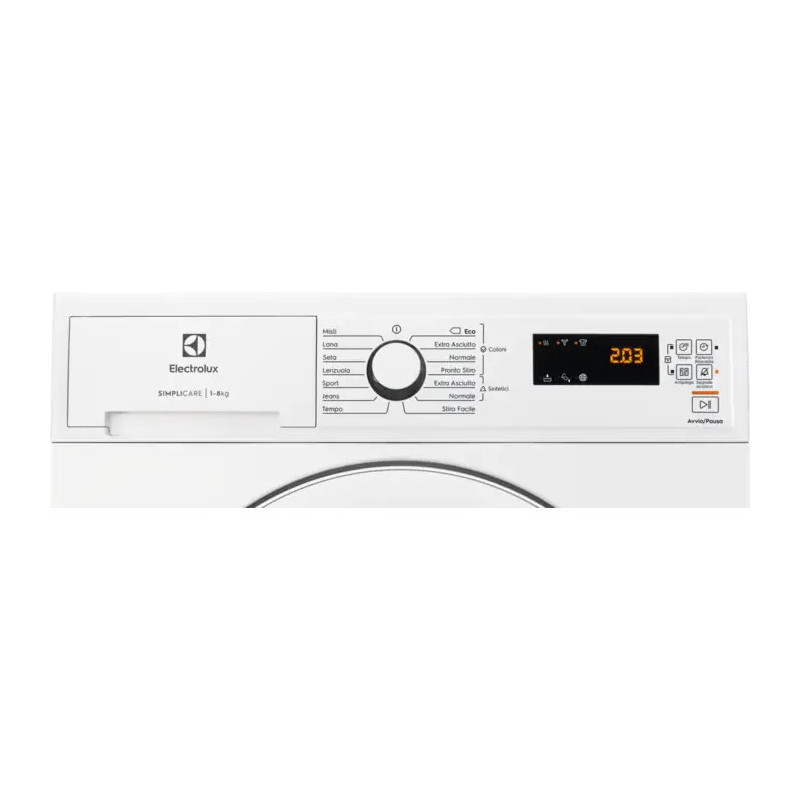 Electrolux EDH4825TW asciugatrice Libera installazione Caricamento frontale 8 kg A++ Bianco Spedizione gratuita