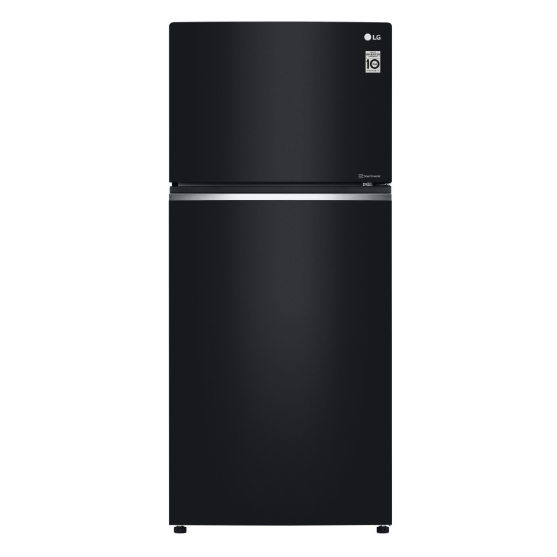 LG GTB744BMBED Frigorifero doppia porta Classe E 506L Porte in vetro Door Cooling Nero Presa