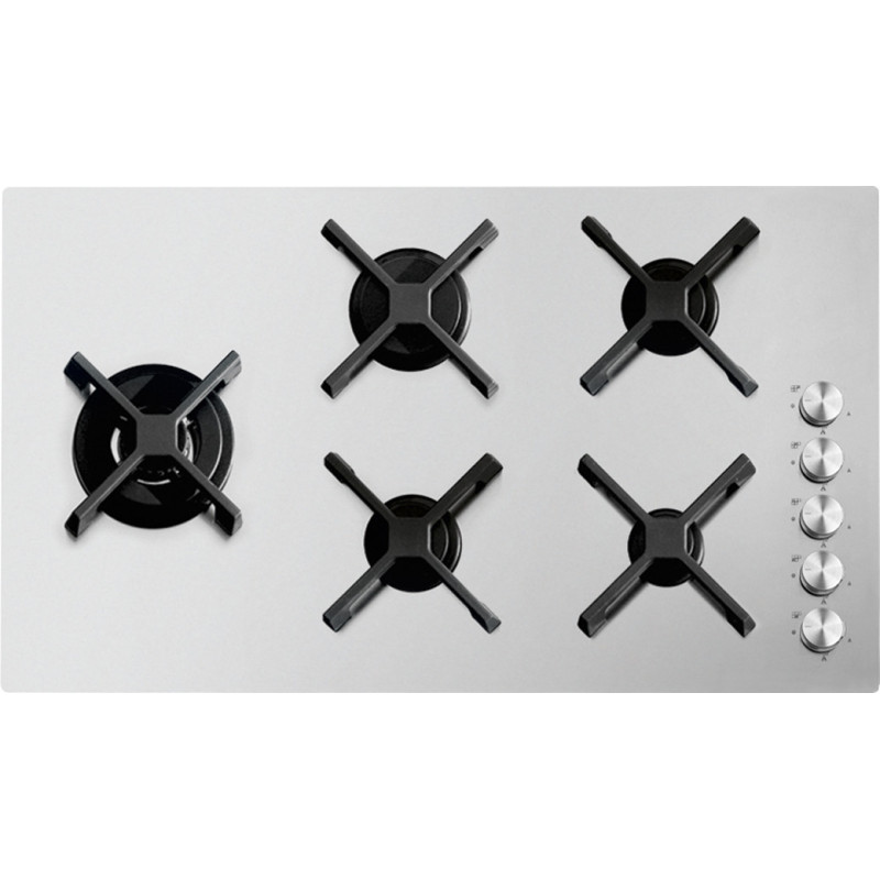 Barazza 1PSPF95 piano cottura Acciaio inox Da incasso 90 cm Gas 5 Fornello(i) Hotsell