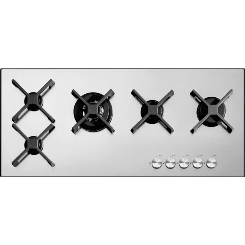 Barazza 1PSP105 piano cottura Acciaio inox Da incasso 100 cm Gas 5 Fornello(i) Vendita Economica