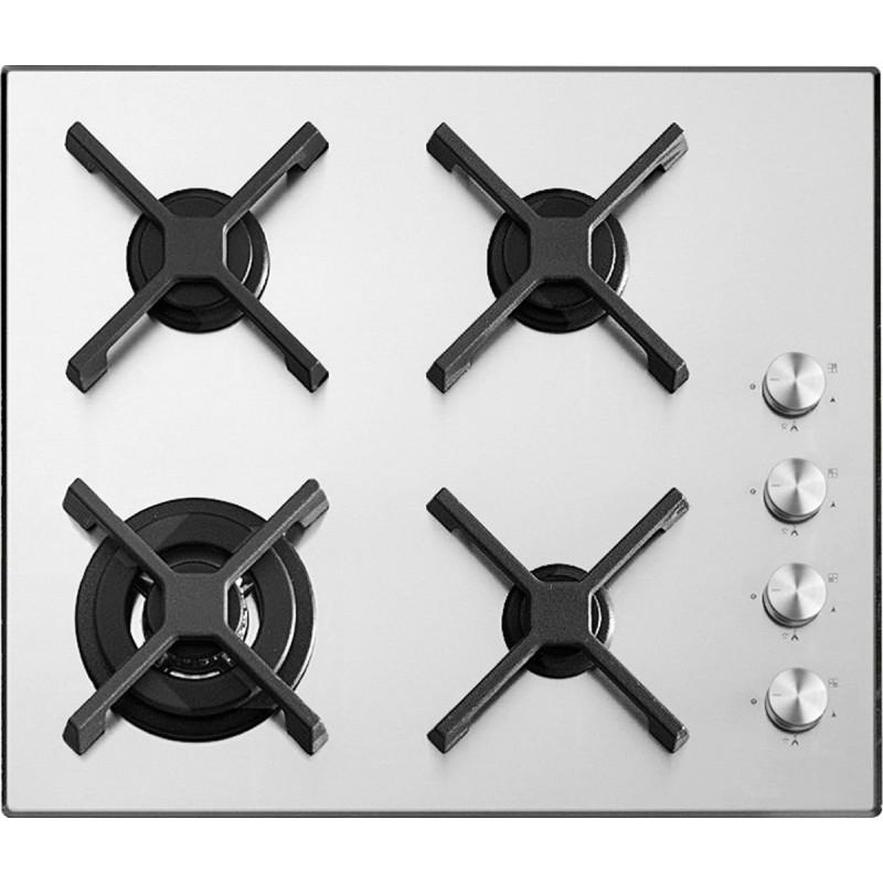 Barazza 1PSPT64 piano cottura Acciaio inox Da incasso 60 cm Gas 4 Fornello(i) Vendite Flash