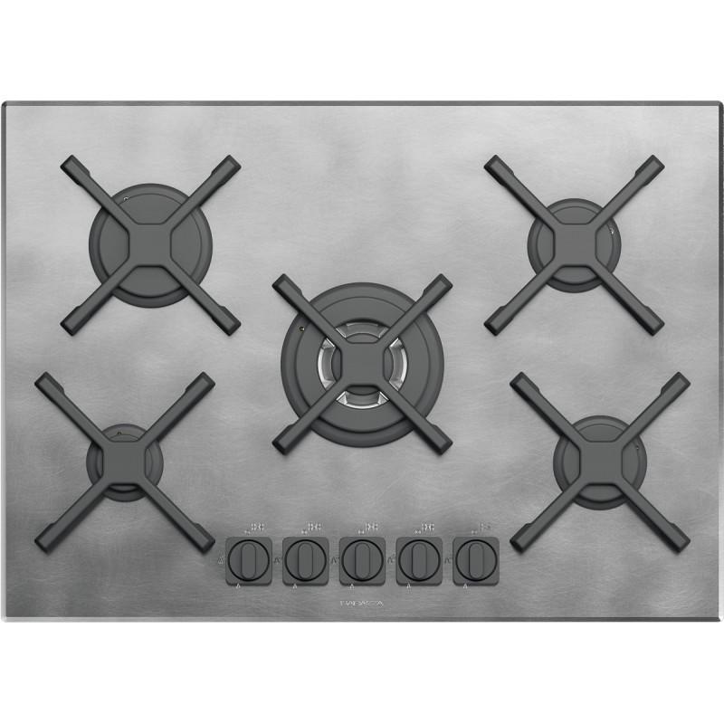 Barazza 1PUN75 piano cottura Nero Acciaio inox Da incasso Gas 5 Fornello(i) Negozi Online