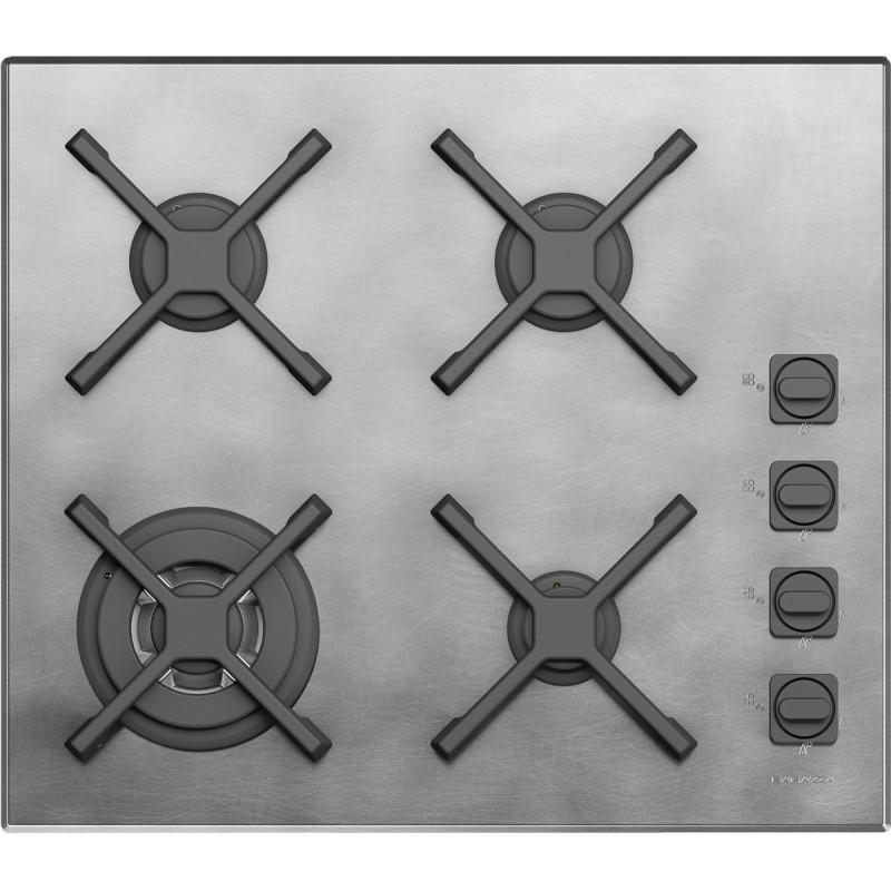 Barazza 1PUN64 piano cottura Nero Acciaio inox Da incasso Gas 4 Fornello(i) Acquista Ora