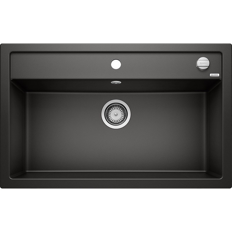 BLANCO 1525872 LAVELLO DALAGO 8 1 vasca dimensione 815x510 mm silgranit nero Consegna Veloce