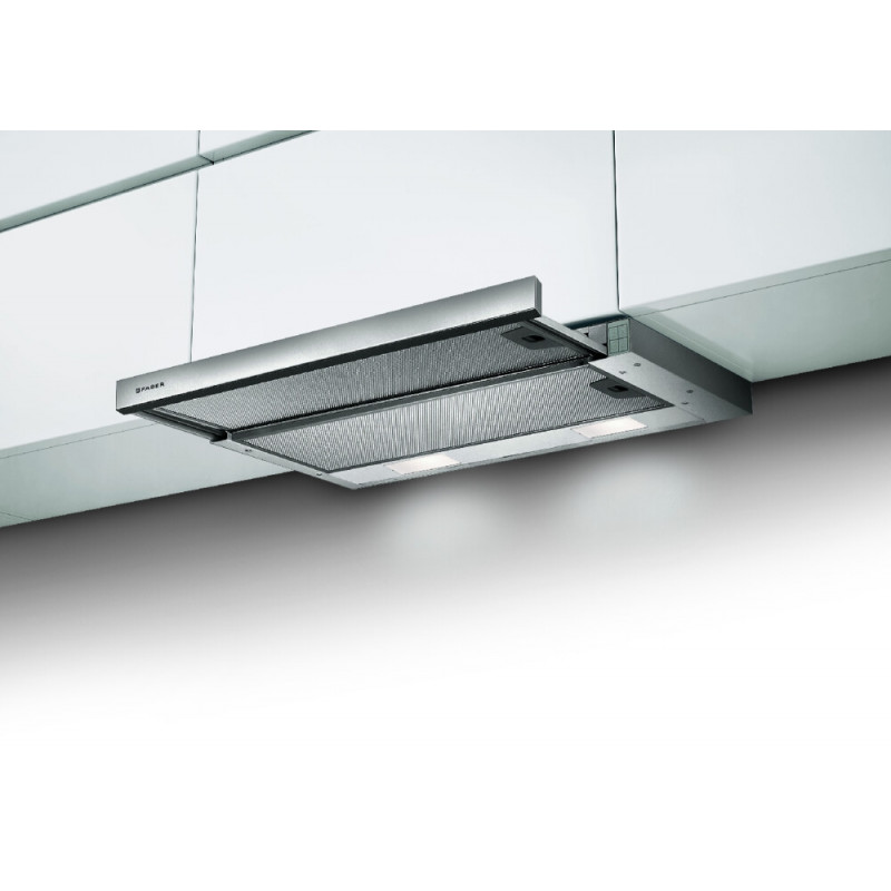 FABER 315.0635.133 Cappa Cucina Aspirante Sottopensile FLEXA NG HIP AM/X A60 420m3/h Acciaio Inox In Linea