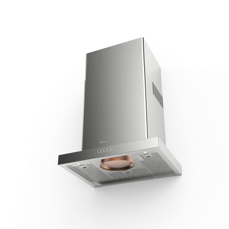 FABER S.p.A. LUFT X A60 FABER Cappa aspirante a parete Acciaio inox 560 m³/h Qualità