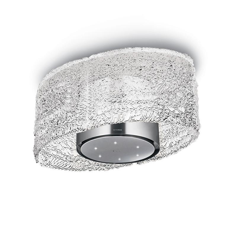 FABER S.p.A. Nest Evo Plus (Set) Cappa aspirante a isola Acciaio inox 590 m³/h Spedizione Gratuita