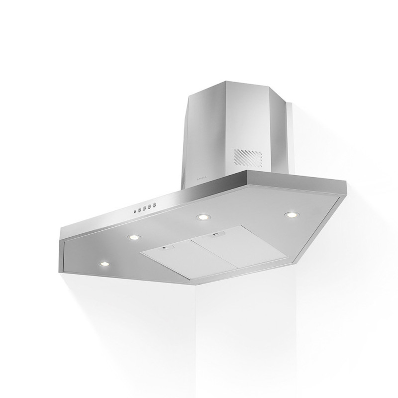 FABER S.p.A. Stilo Angolo/SP Led EV8 X A100 Acciaio inox 700 m³/h C Fino Al -60%