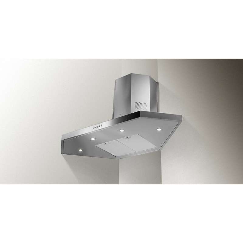 FABER S.p.A. Stilo Angolo/SP Led EV8 X A100 Acciaio inox 700 m³/h C Fino Al -60%