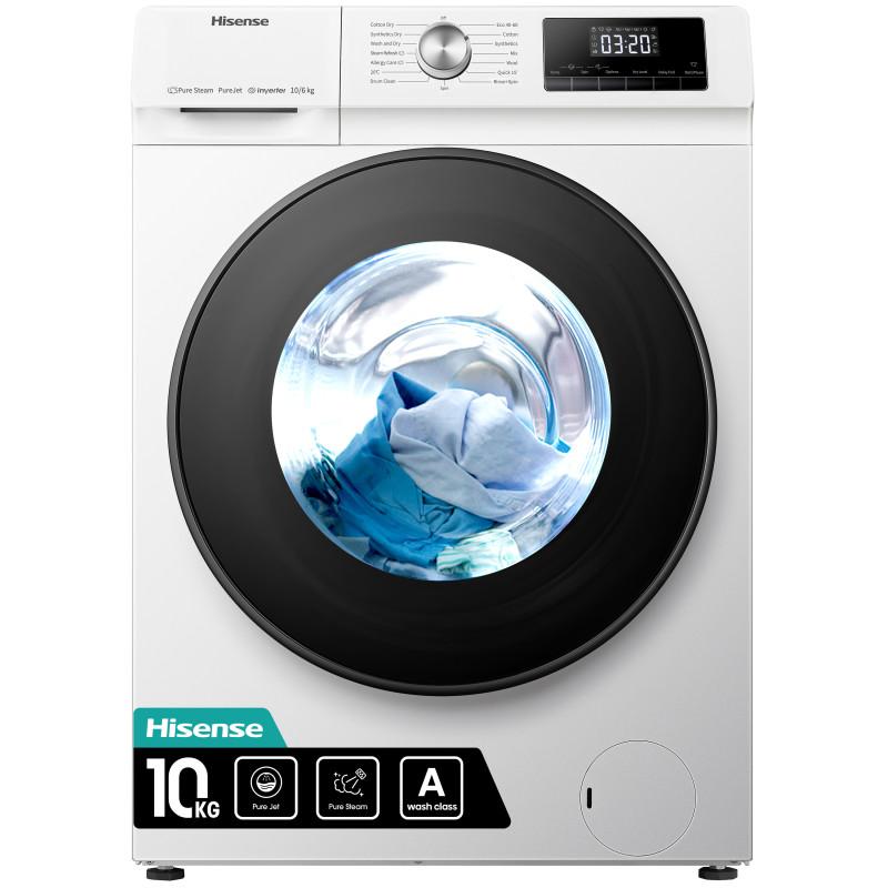 Hisense WDQA1014EVJM lavasciuga Libera installazione Caricamento frontale Bianco D Saldi