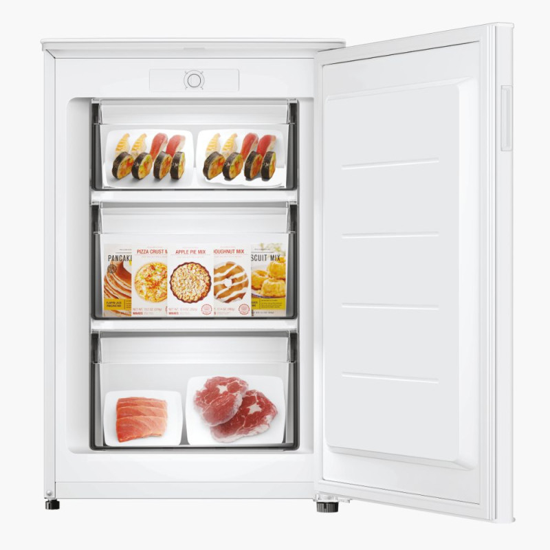 Candy CUQS 58EW Congelatore verticale Libera installazione 85 L E Bianco Negozio online di fabbrica