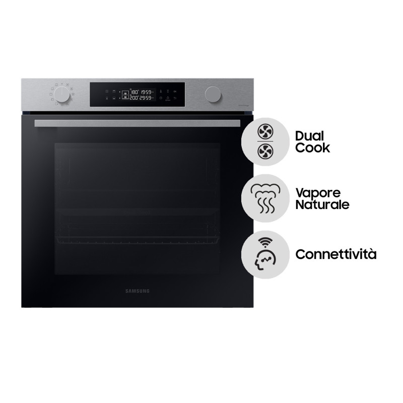 Samsung NV7B44403BS Forno ad incasso Dual Cook Serie 4 76 L A+ Inox Nuovo