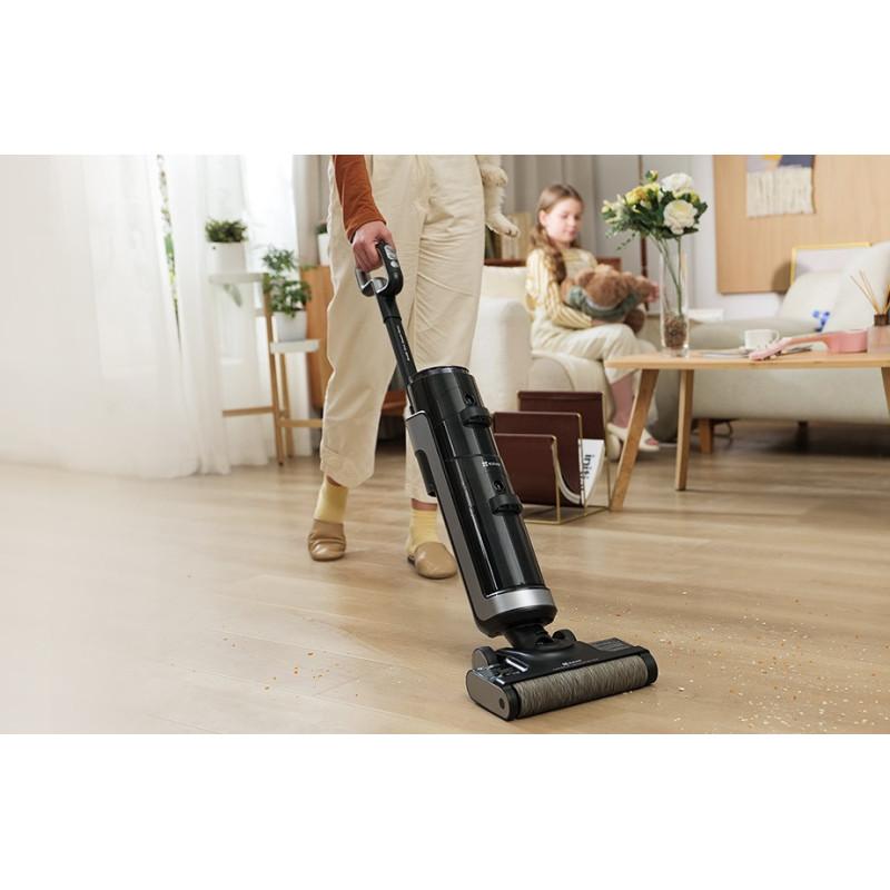 EZVIZ RH1 Aspirapolvere verticale Batteria Secco e bagnato HEPA Senza sacchetto 200 W Nero Grigio 4 Ah Qualità Garantita