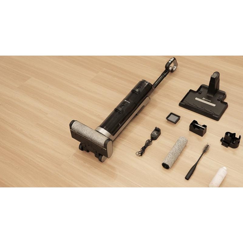 EZVIZ RH1 Aspirapolvere verticale Batteria Secco e bagnato HEPA Senza sacchetto 200 W Nero Grigio 4 Ah Qualità Garantita