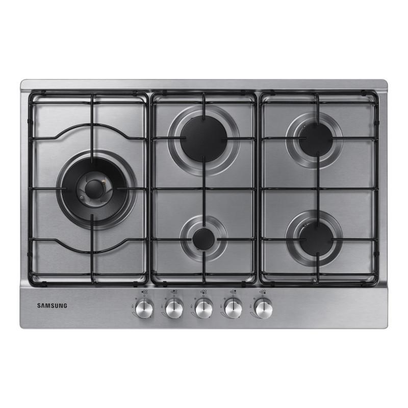 Samsung NA75M3130AS Piano cottura a gas 75cm 5 bruciatori Inox Novità