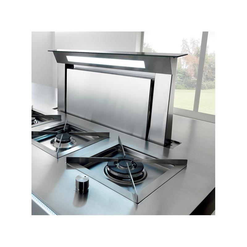 Falmec Down Draft Aspirazione verso il basso Acciaio inox B Latest stili