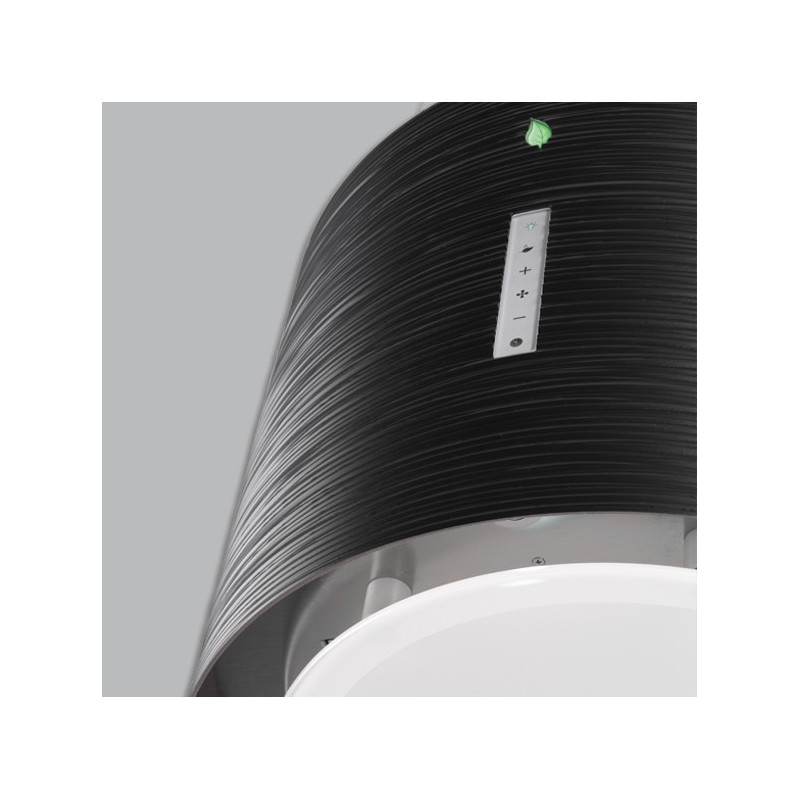 Falmec Twister E.ion Cappa aspirante a isola Nero 450 m³/h Enormi sconti