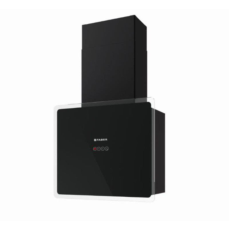 FABER S.p.A. Glam Fit 55 BK Cappa aspirante a parete Nero 570 m³/h I Più Venduti
