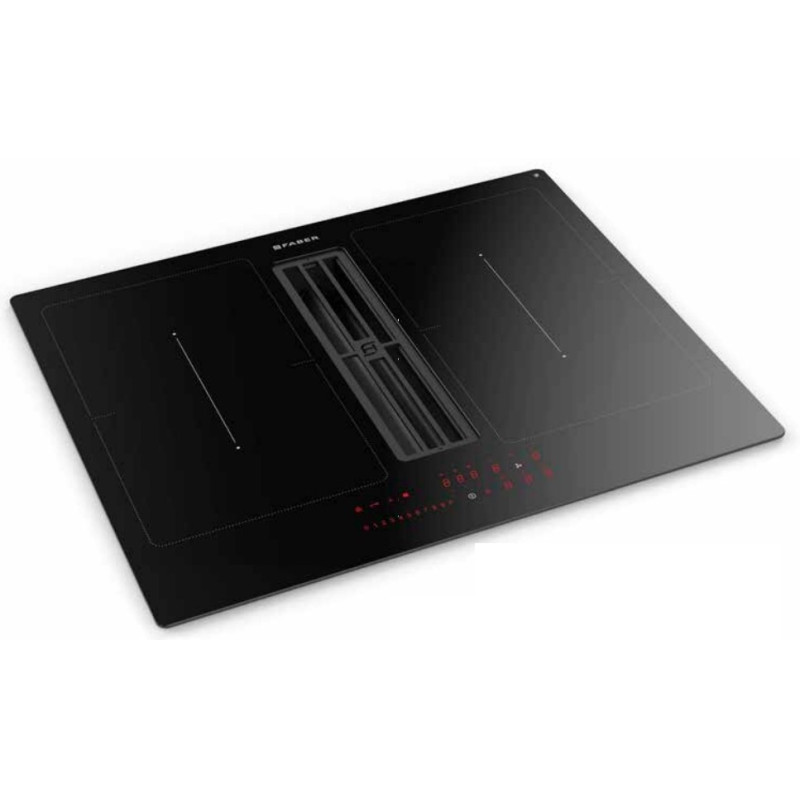 FABER S.p.A. Galileo Smart BK A600 Nero Da incasso 60 cm Piano cottura a induzione 4 Fornello(i) Pezzi Unici