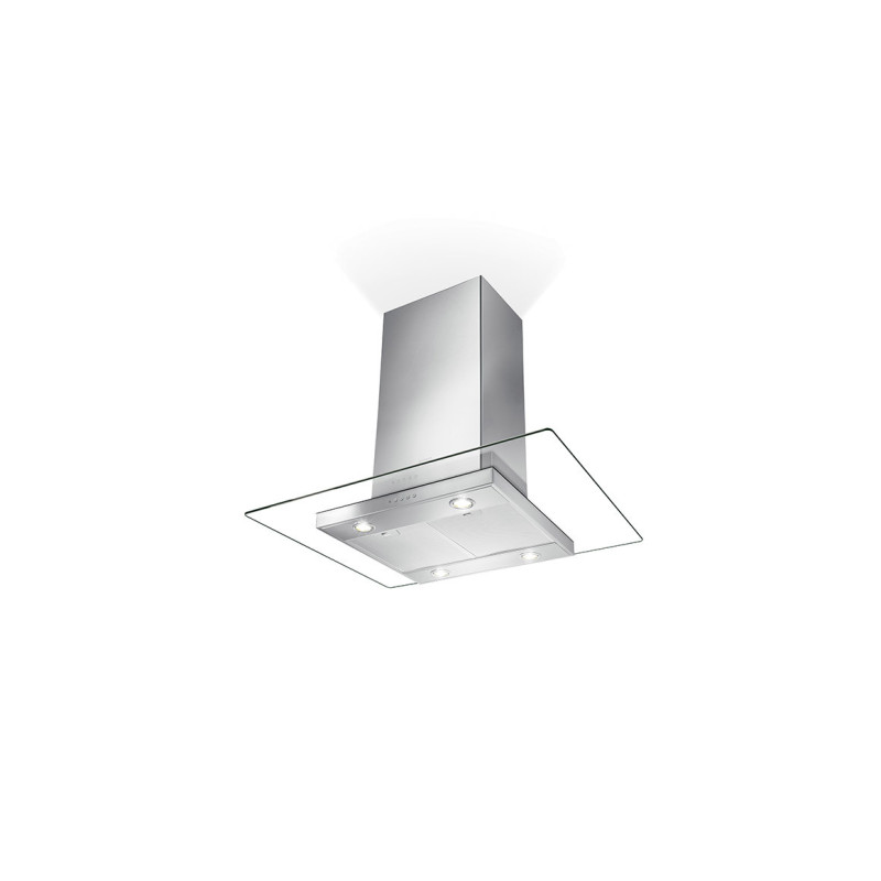 FABER S.p.A. GLASSY ISOLA/SP Cappa aspirante a isola Acciaio inox 700 m³/h B Sconto