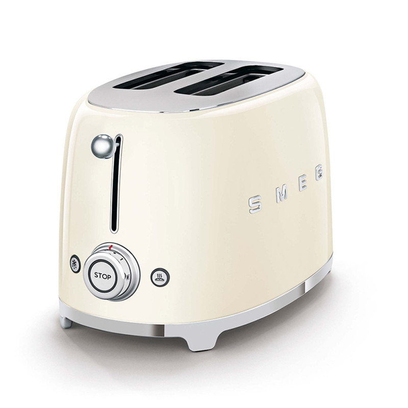 Smeg Tostapane 50's Style – Panna LUCIDO 2x2 – TSF01CREU Fino al 60% di sconto