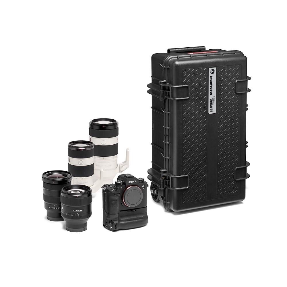 Manfrotto Trolley PRO Light Tough TH-55 Spugna Pre-Cubettata Affare Del Giorno
