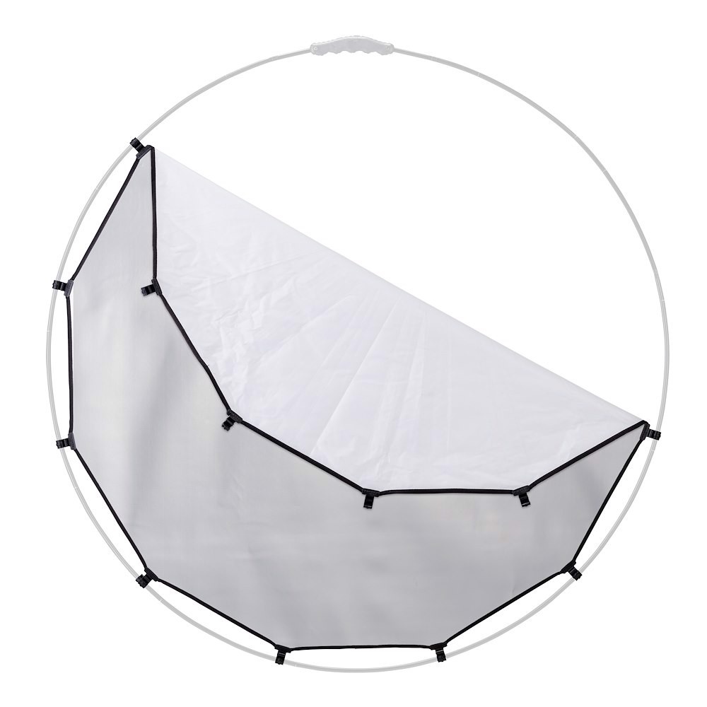 Manfrotto Copertura HaloCompact Plus 98cm (38'') Argento/Bianco Discount Store per i nuovi prodotti