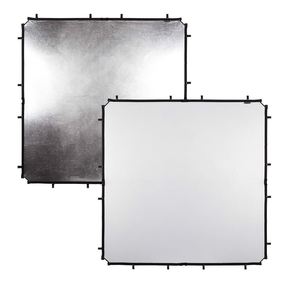Manfrotto Tessuto SkyRapdid 1 5x1 5m argento e bianco Sottocosto